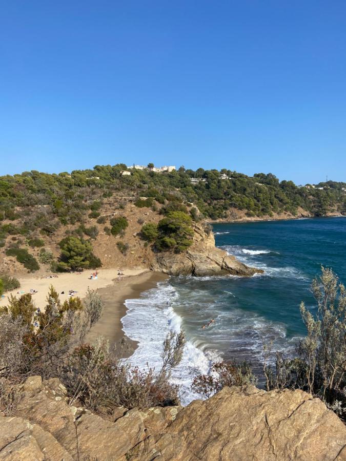 Studio 150 M De Plage Golfe De Saint-Tropez Cavalaire-sur-Mer Luaran gambar